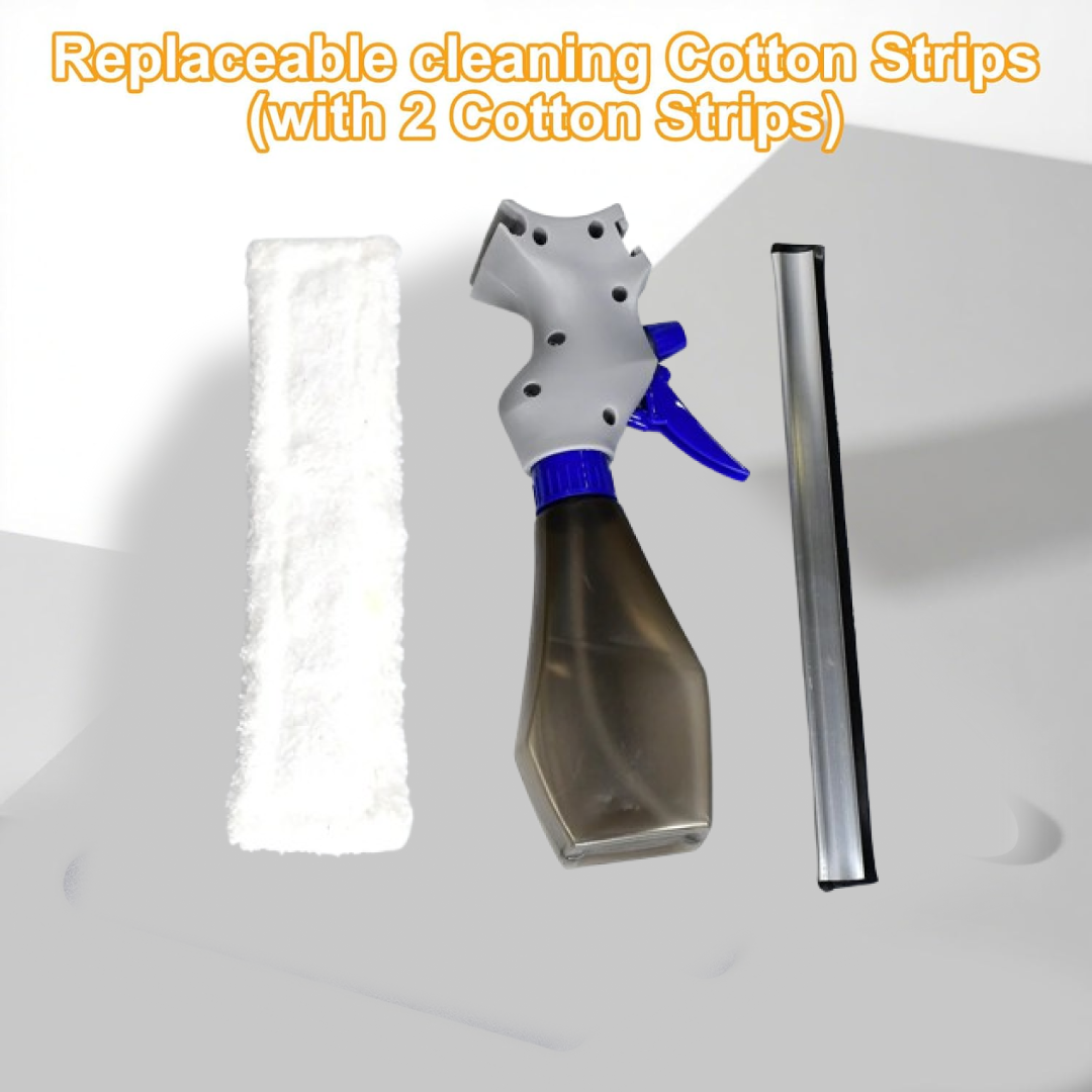 Plastic Easy Glass Cleaner 3 in 1 Spray Type Cleaning Brush, Pack of 1 Your Brand