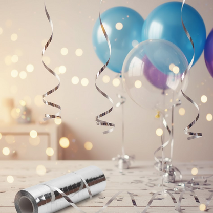 Decoration Balloon Ribbon, Smooth Ribbon for Party Decoration (36 Pcs Set) Signaturekarts