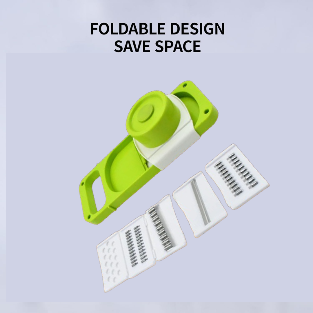 Slicer for Kitchen 5 in 1 Foldable Vegetable Slicer Blade Potato Cutter signaturekarts