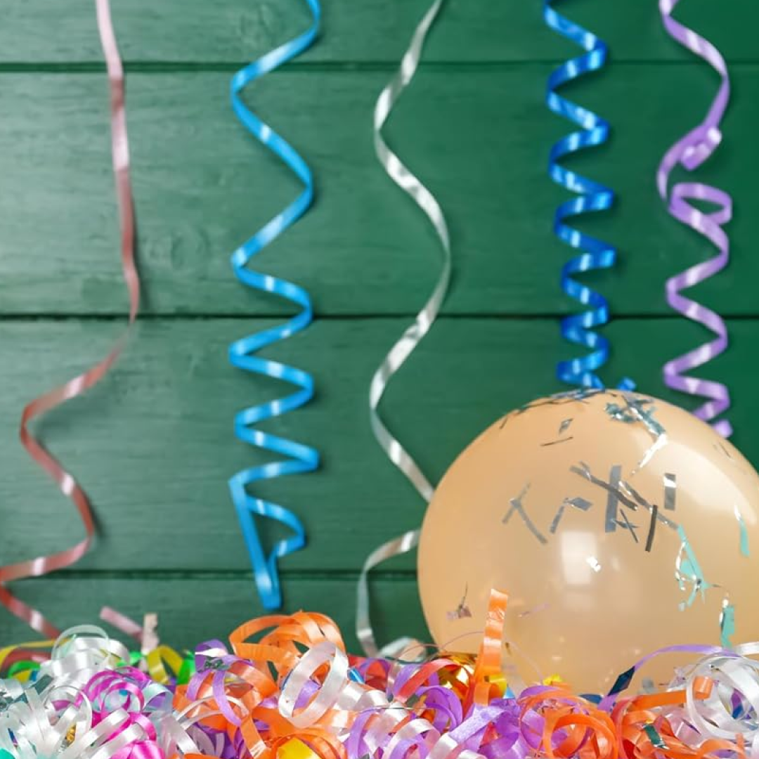 Decoration Balloon Ribbon, Smooth Ribbon for Party Decoration (36 Pcs Set) Signaturekarts