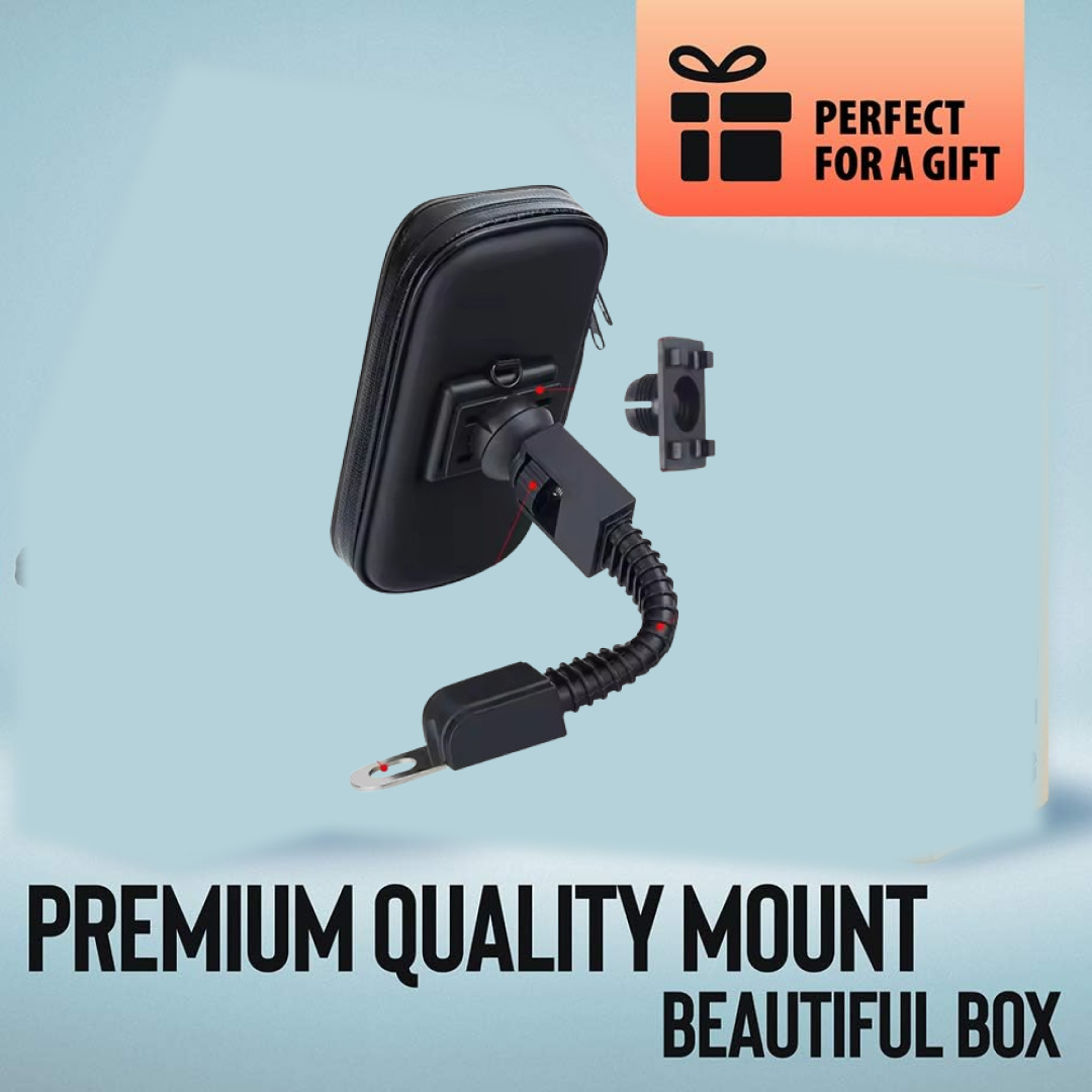 Phone Holder Case Weather Resistant Bike Mount (1 Pc) Signaturekarts