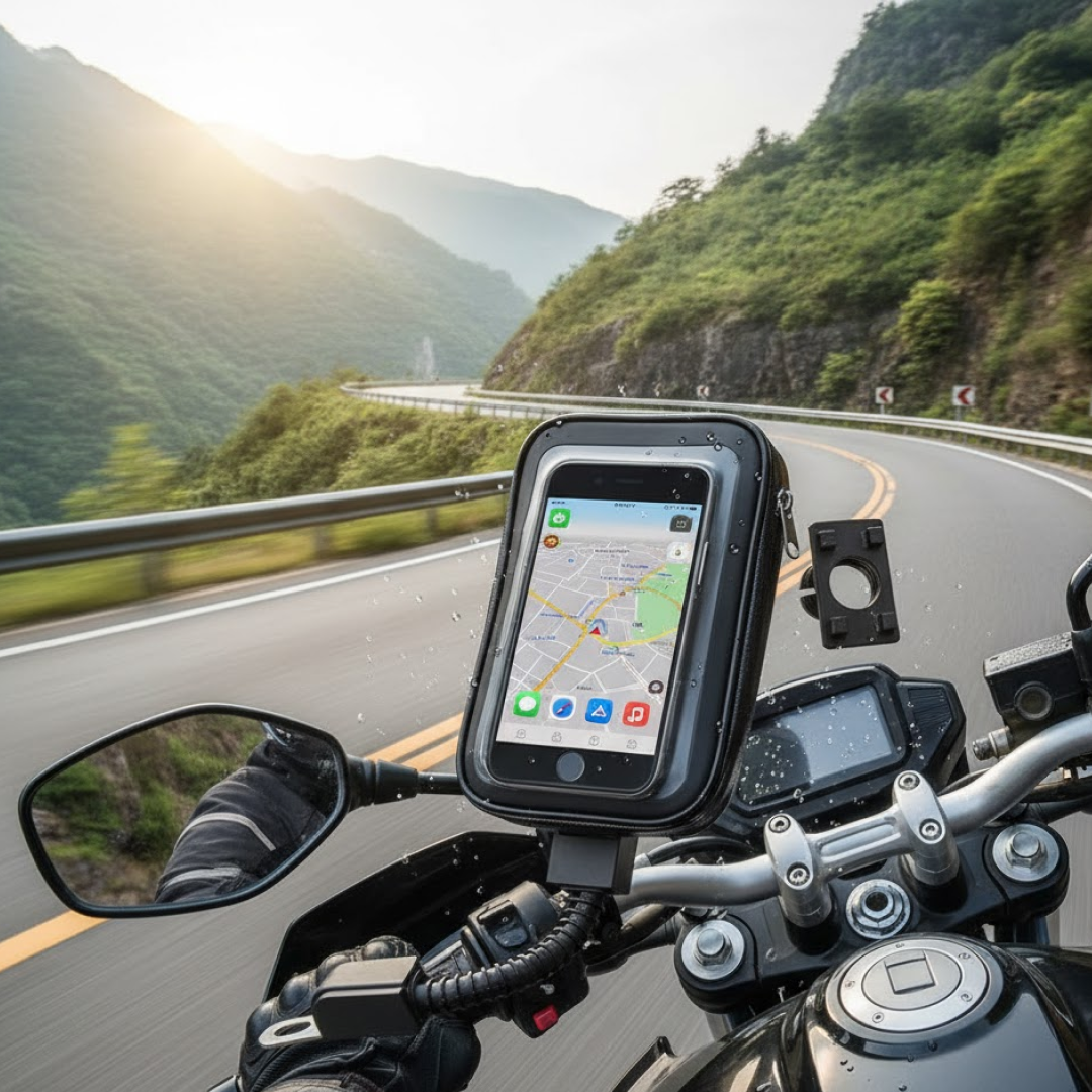 Phone Holder Case Weather Resistant Bike Mount (1 Pc) Signaturekarts