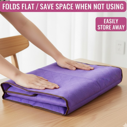 Clothing storage bag zipper, non-woven storage bag storing the clothes and sarees Signaturekarts