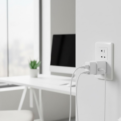 5-Way 2 Pin Multi-Plug Socket / Converter (1 Pc) Signaturekarts