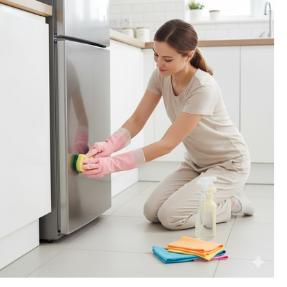 Large Size Reusable Household Cleaning Gloves - (1 Pair) signaturekarts