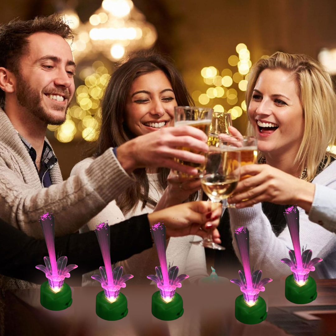 LED Candlelight Colourful Candle Decoration LED Light, (1 Pc / Multicolor Light) Signaturekarts