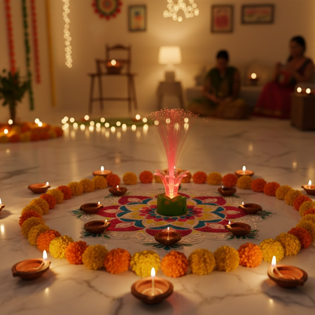 LED Candlelight Colourful Candle Decoration LED Light, (1 Pc / Multicolor Light) Signaturekarts