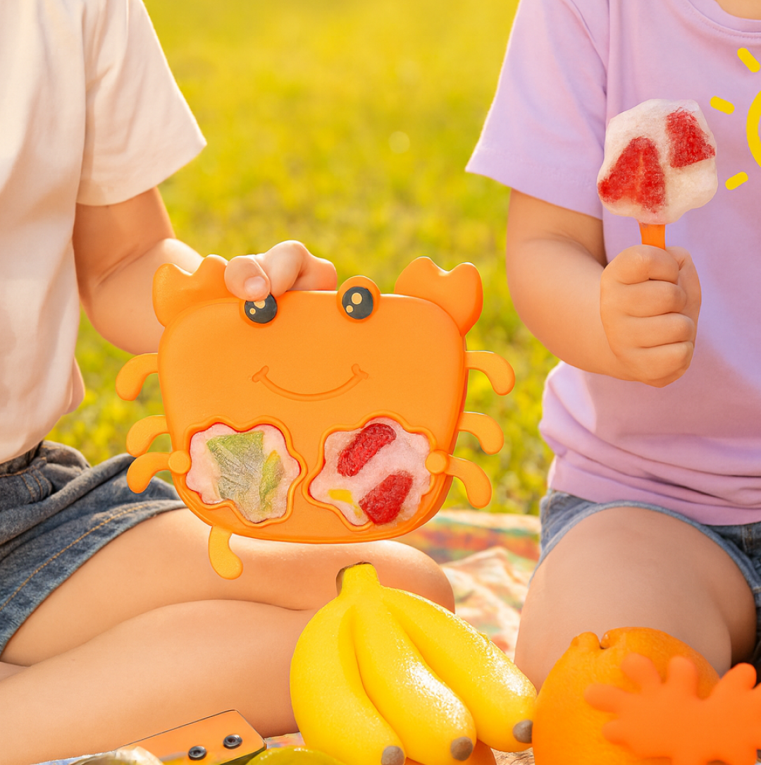 Crab Ice Mold – Silicone Ice Cream & sicle Mold for Kids (1 Pc) Signaturekarts