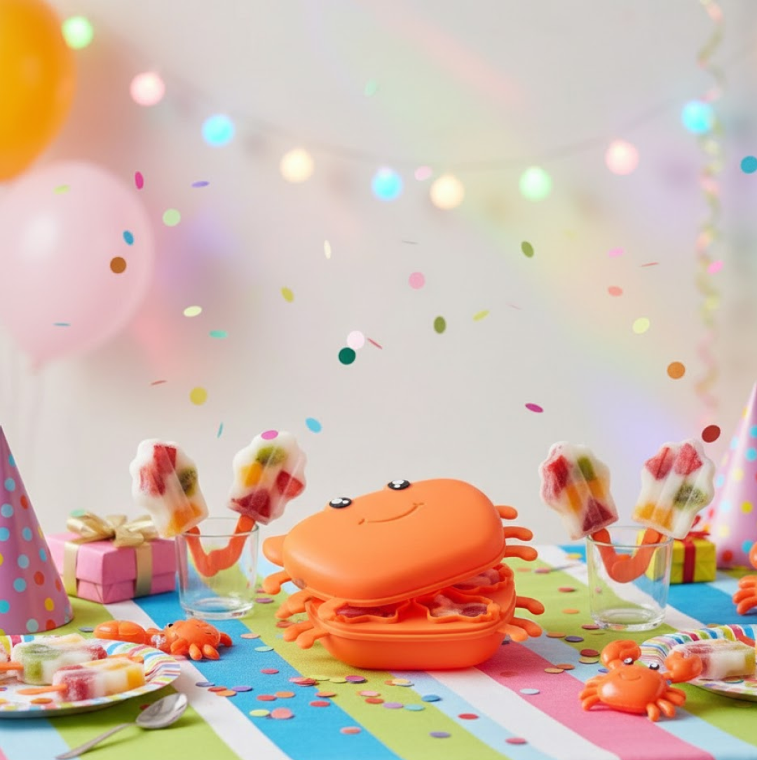 Crab Ice Mold – Silicone Ice Cream & sicle Mold for Kids (1 Pc) Signaturekarts