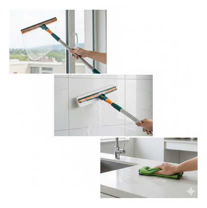 3-in-1 Glass Wiper – Multi-Surface Cleaner for Home & Office signaturekarts