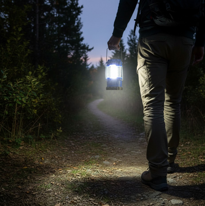 Portable Waterproof Camping Lantern for Hiking & Fishing (Battery Not Included) signaturekarts