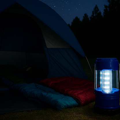 Portable Waterproof Camping Lantern for Hiking & Fishing (Battery Not Included) signaturekarts