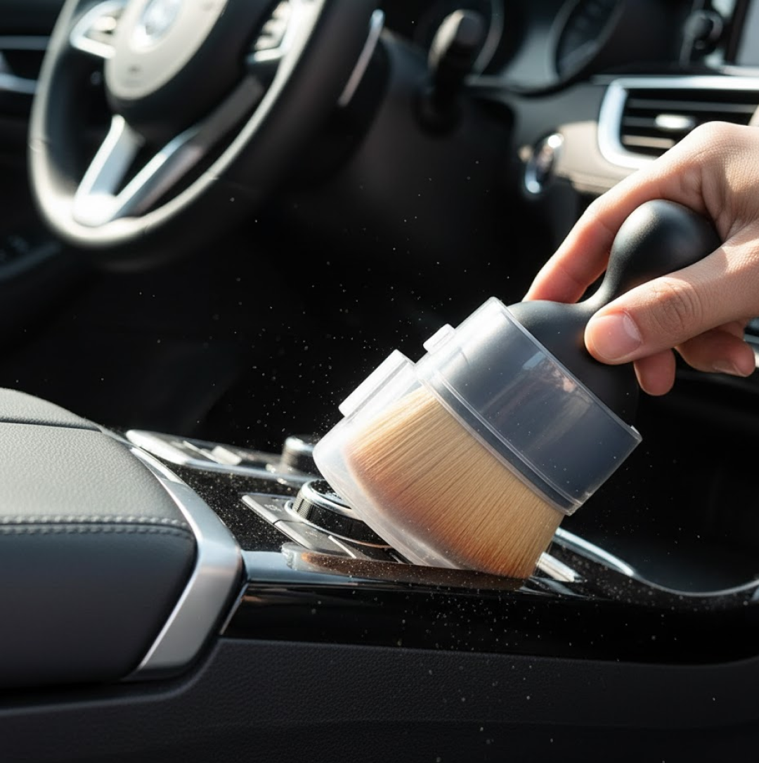 Mini Car Interior Cleaning Soft Brush -Car Cleaning Brushes Duster (1 Pc) Signaturekarts