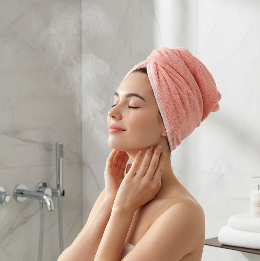 Hair Drying Magic Hair Cap Towel Wrap for Women (1 Pc / Mix Design) Signaturekarts