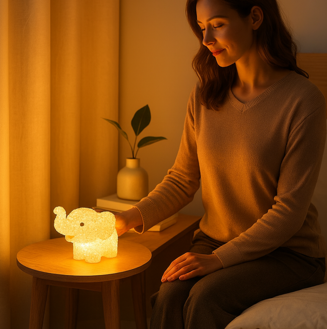Christmas MULTI SHAPE SMALL LIGHT LAMPS LED SHAPE CRYSTAL  CHRISTMAS NIGHT LIGHT LAMP (6 PC SET) signaturekarts