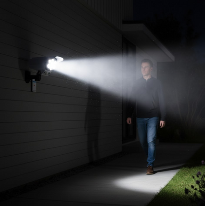 Solar Light Outdoor Motion Sensor Security Camera Shaped Dummy Wall Lamp (1 Pc) signaturekarts