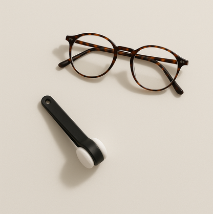 Mini Sun glasses Eyeglass Microfiber Spectacles Cleaner Signature Kart