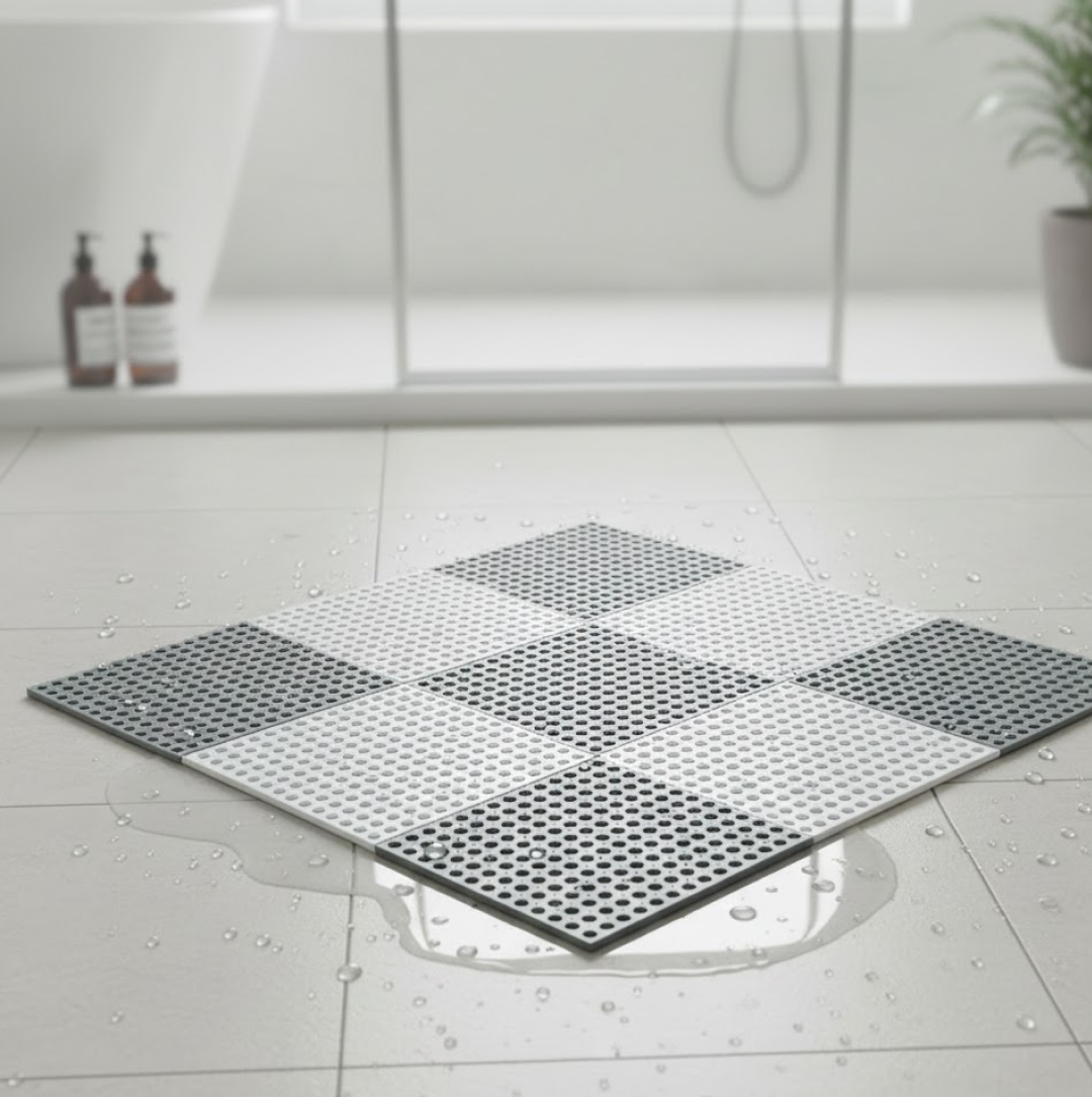 Bath Anti-Slip Mat – Prevent Slippery Surfaces While Bathing (26×26 cm) Your Brand
