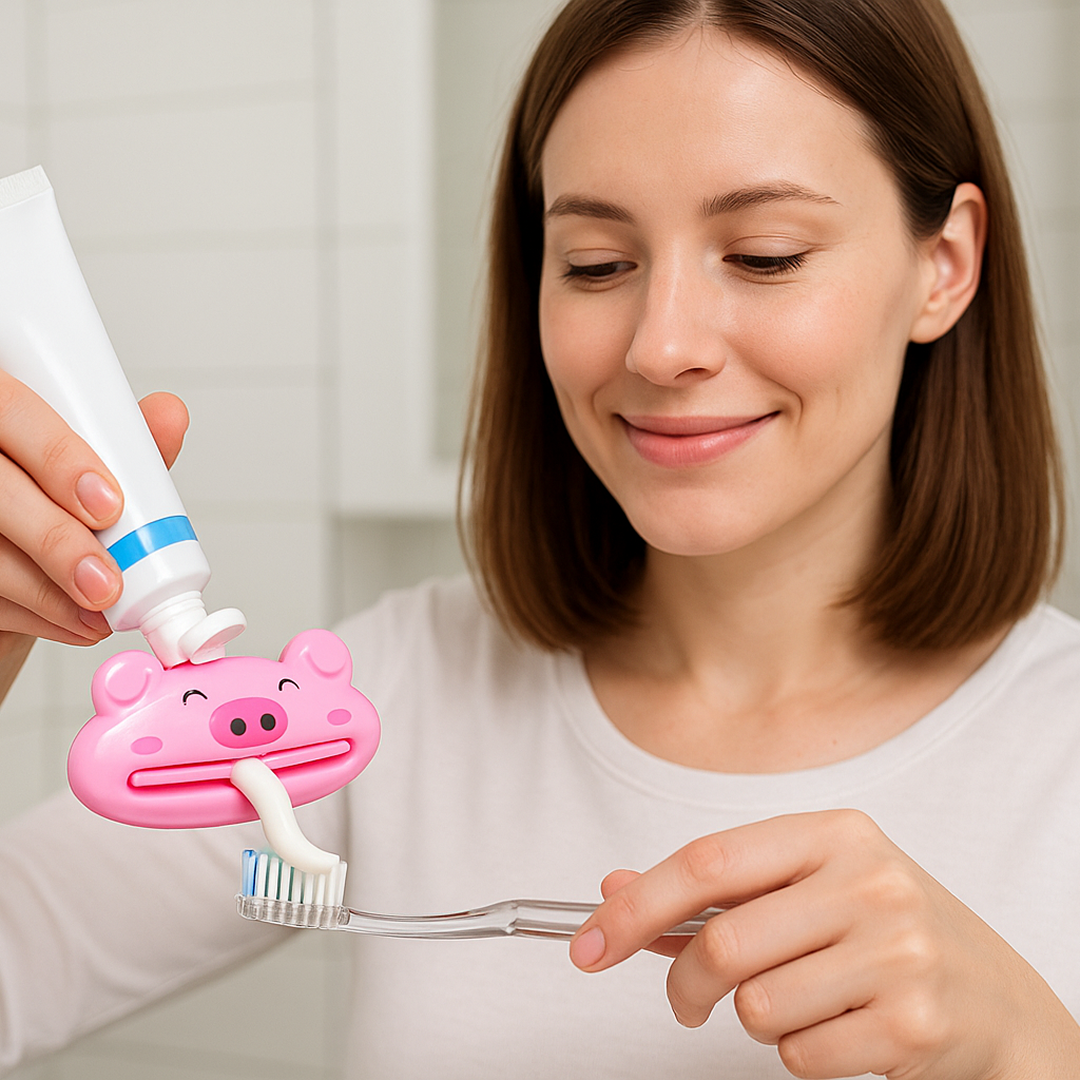 Animal Design Toothpaste Squeezer for Easy Dispensing Your Brand