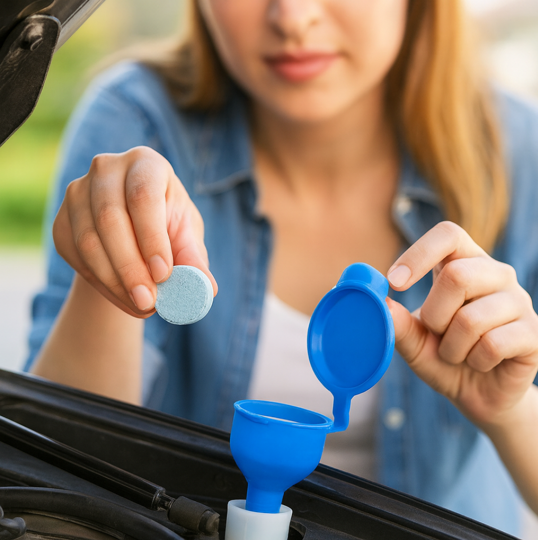 Car Wiper Detergent Effervescent Tablets Washer Signature Kart