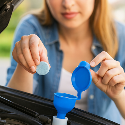 Car Wiper Detergent Effervescent Tablets Washer Signature Kart