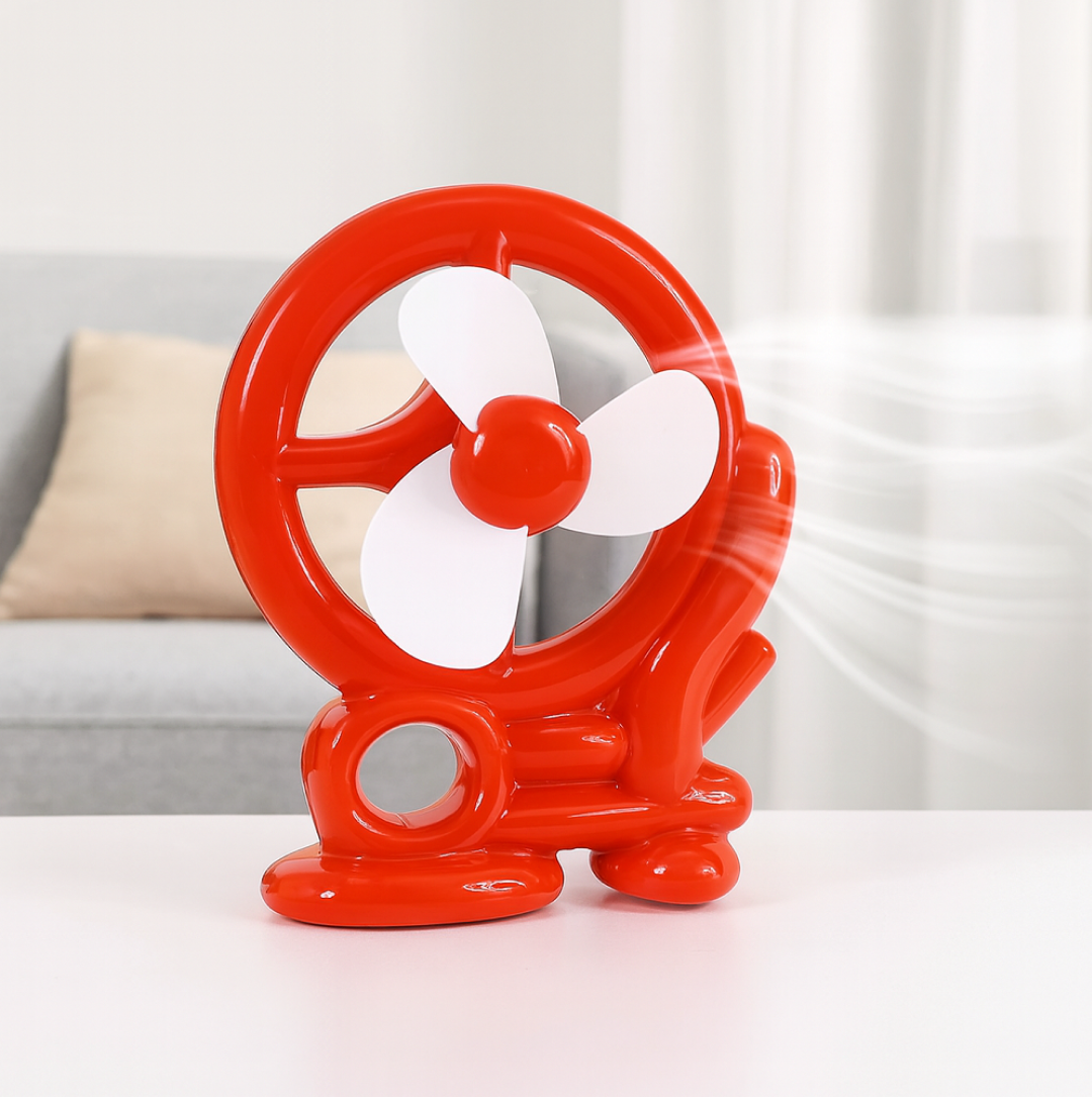 Cart Shape Mini USB Fan for Cool Air Your Brand