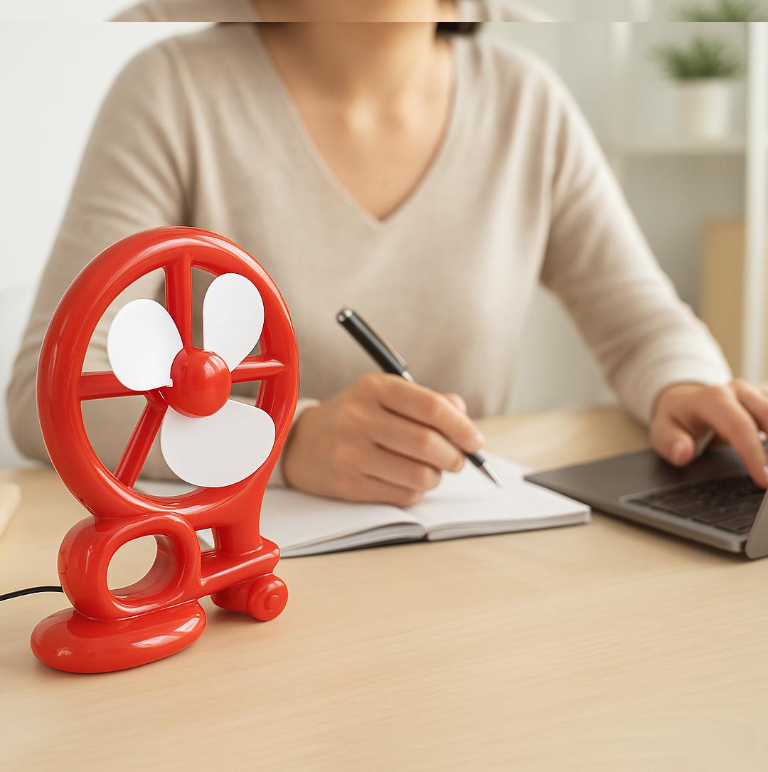 Cart Shape Mini USB Fan for Cool Air Your Brand