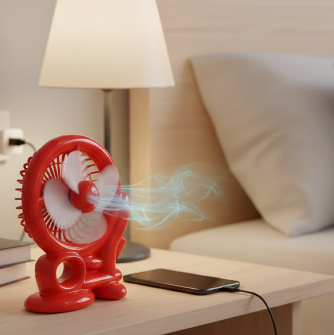 Cart Shape Mini USB Fan for Cool Air Your Brand