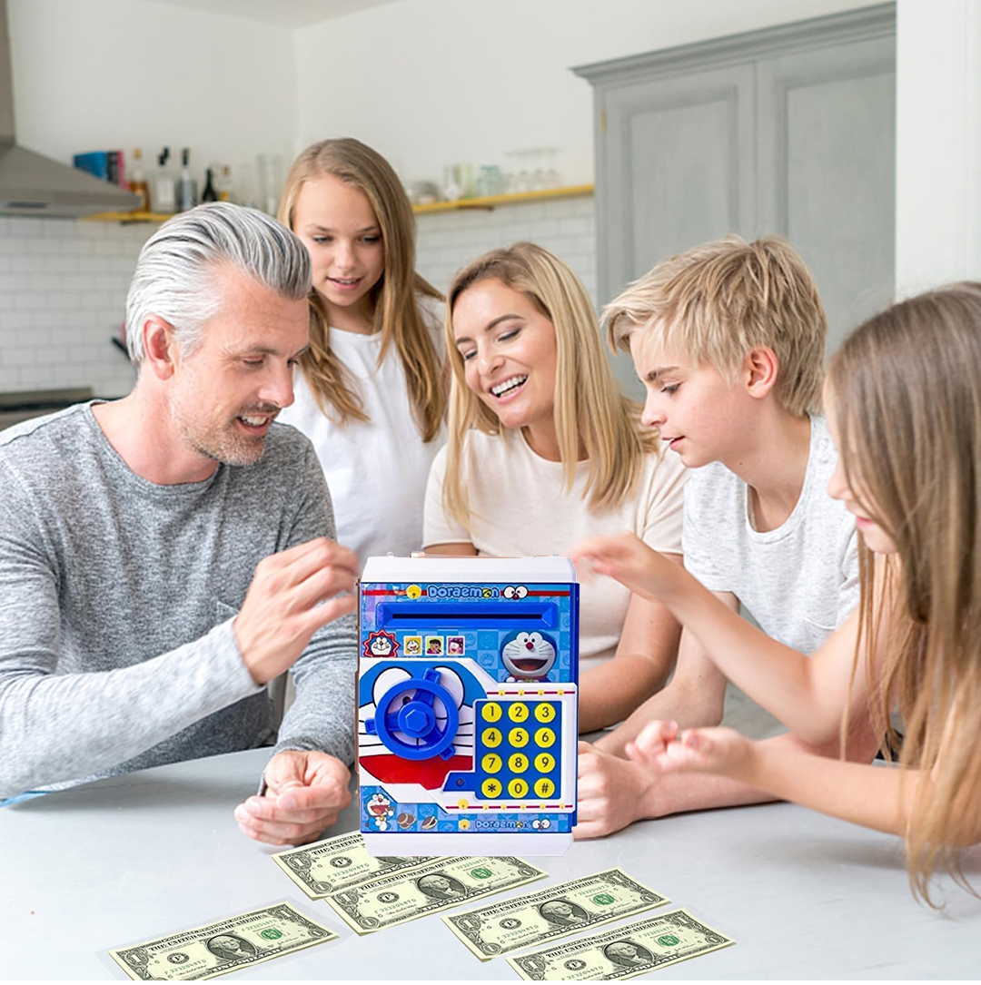 Electronic Piggy Bank ATM with Password for Kids Savings Your Brand