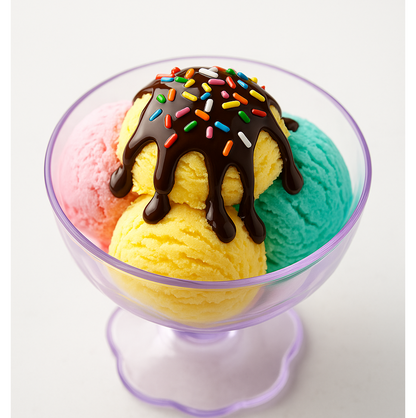 MODERN STYLE DESSERT & ICE CREAM BOWL PLASTIC 6PCS FOR HOME ,OFFICE,PARTY Your Brand
