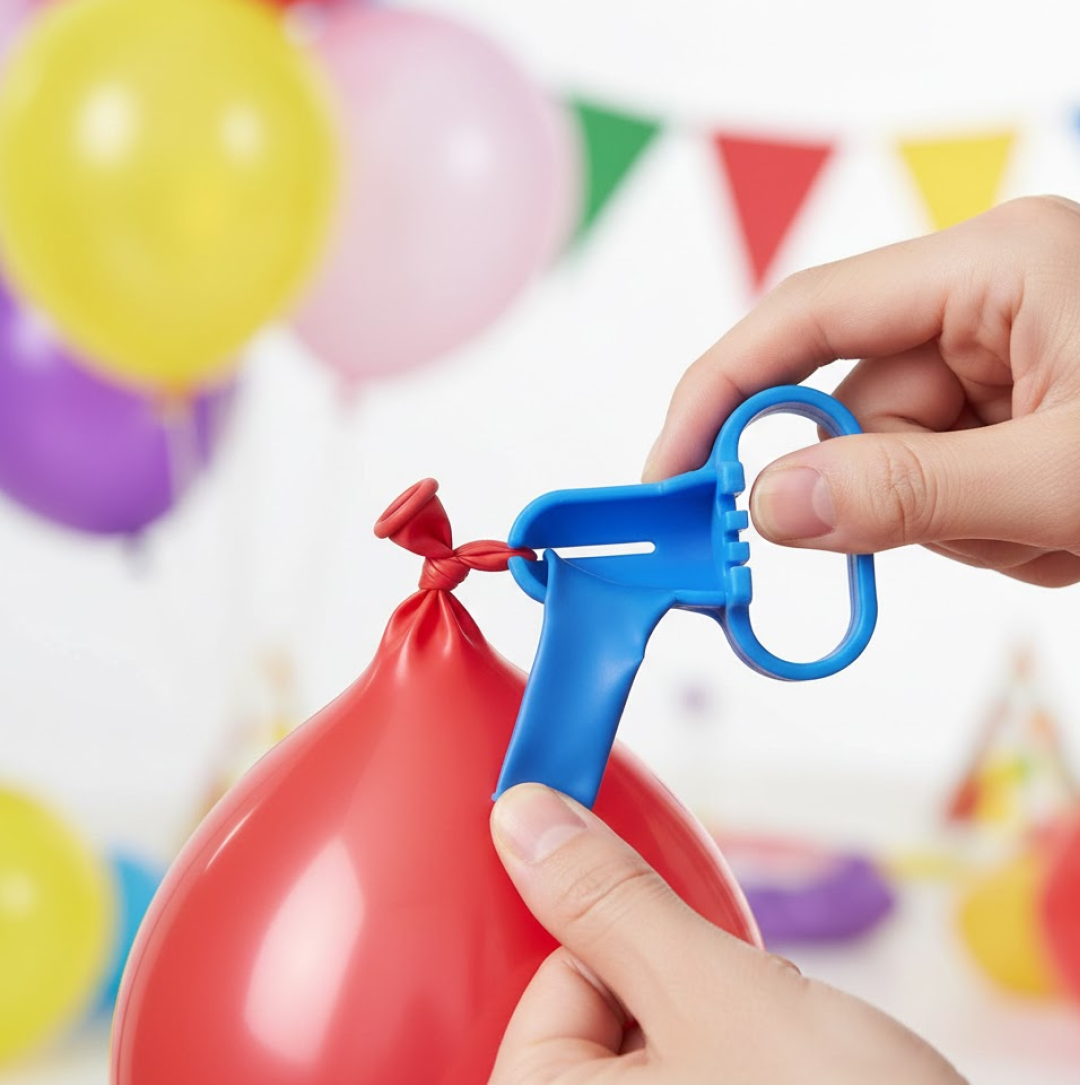 Balloon Tying Tool – Fast Knotting for Party Decorations Your Brand