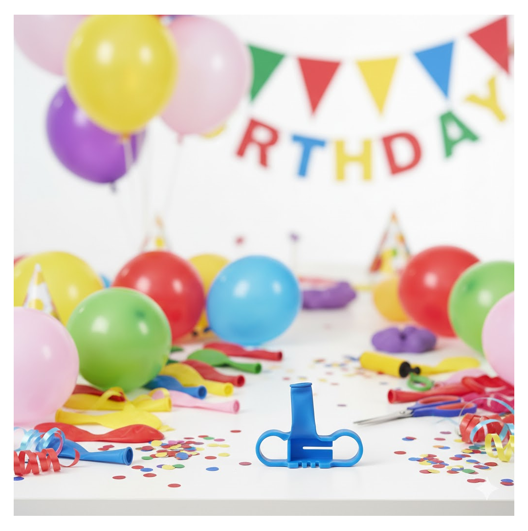 Balloon Tying Tool – Fast Knotting for Party Decorations Your Brand