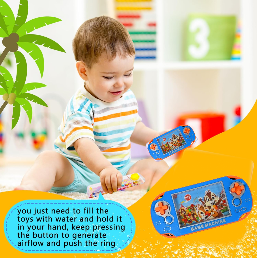 Children Handheld Water Games Toy Squeeze Game Machine Educational Toy Kids Fun Toy Your Brand