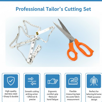 Tailor Scissors And Measuring Tape High Quality Scissor Your Brand