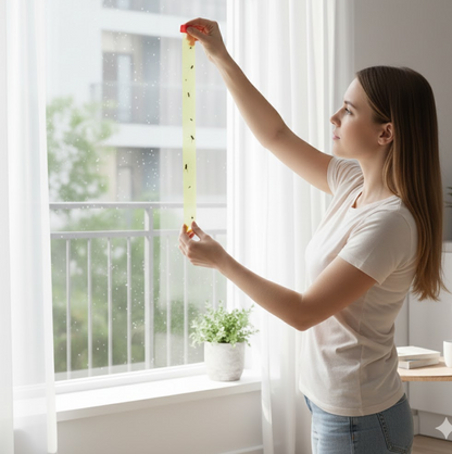 Fly, Mosquito & Insect Catcher Adhesive Sticky Glue Strips Your Brand