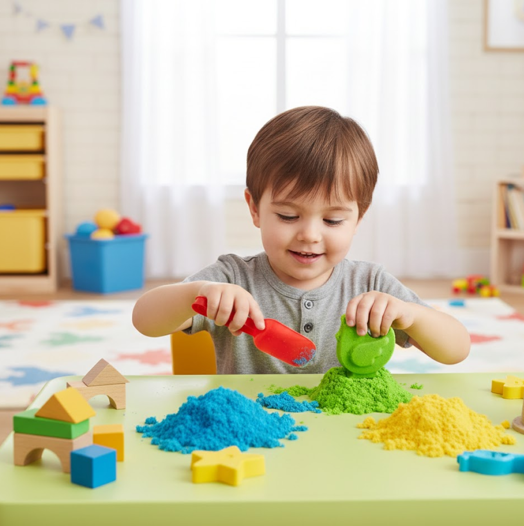 Kinetic Sand Kit – Soft Sand Clay for Kids' Activities Your Brand