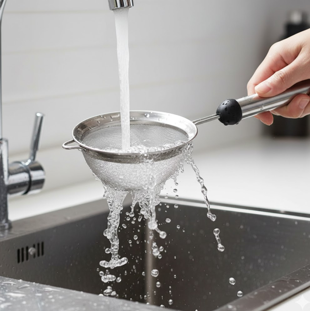 Stainless Steel Soup Juice / Tea Strainer Your Brand