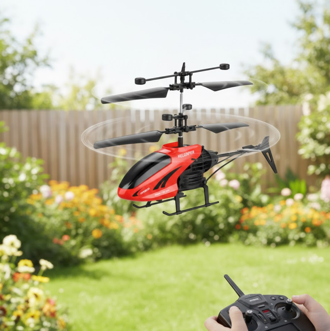 Remote Control Helicopter USB Chargeable Cable for Boy and Girl Children (Pack of 1) Your Brand
