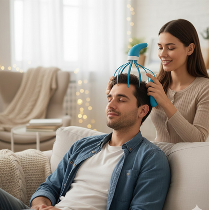 Super Life refreshing Head Massager Hand Grip Your Brand