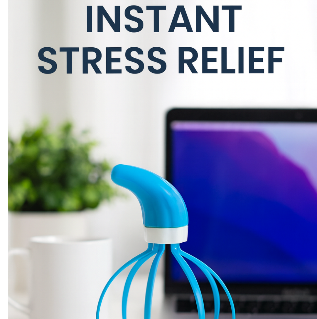 Super Life refreshing Head Massager Hand Grip Your Brand