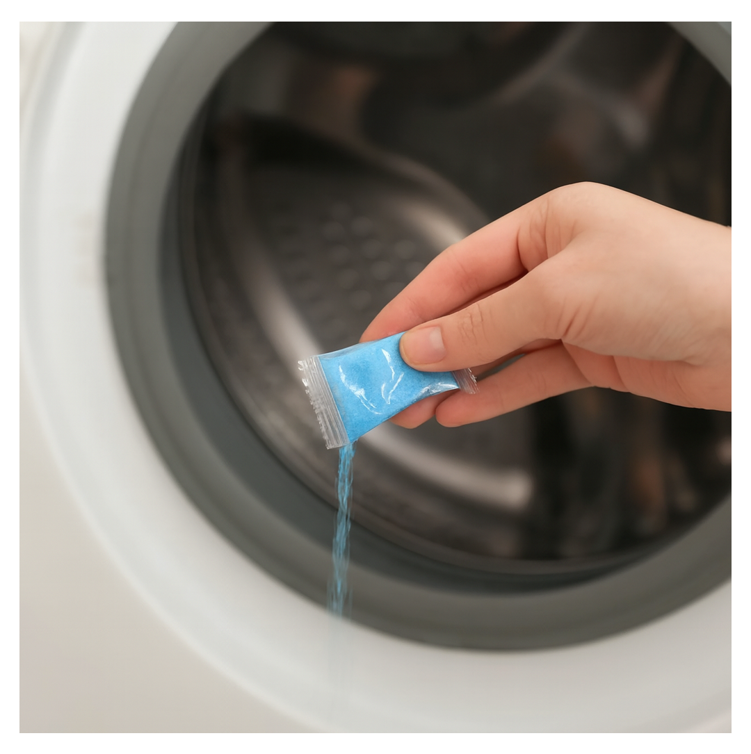 WASHING MACHINE STAIN TANK CLEANER DEEP CLEANING DETERGENT POWDER ( 1PC ) Your Brand