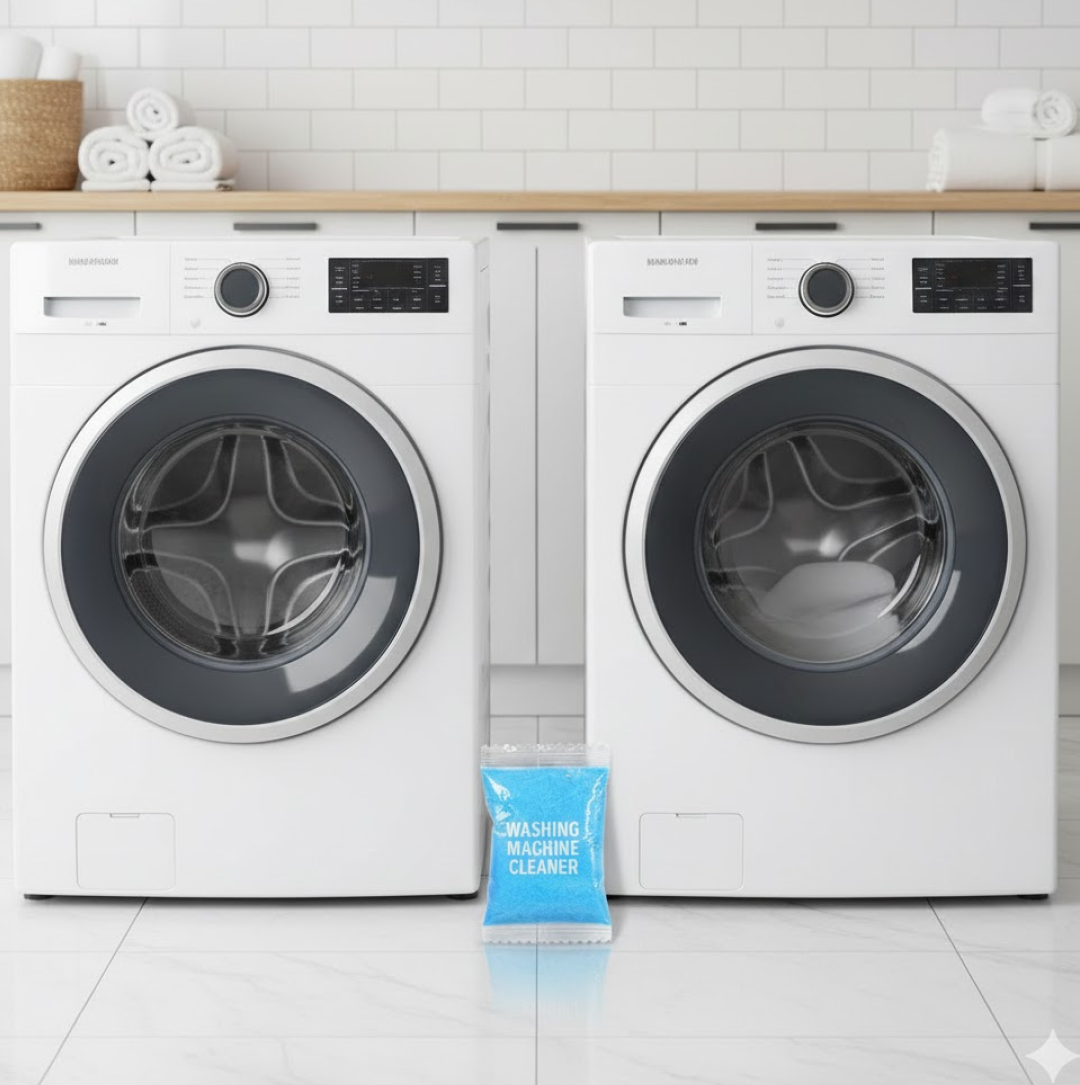 WASHING MACHINE STAIN TANK CLEANER DEEP CLEANING DETERGENT POWDER ( 1PC ) Your Brand