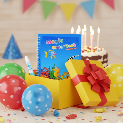 Magic Water Quick Dry Book Water Coloring Book Doodle with Magic Pen Painting Board Your Brand