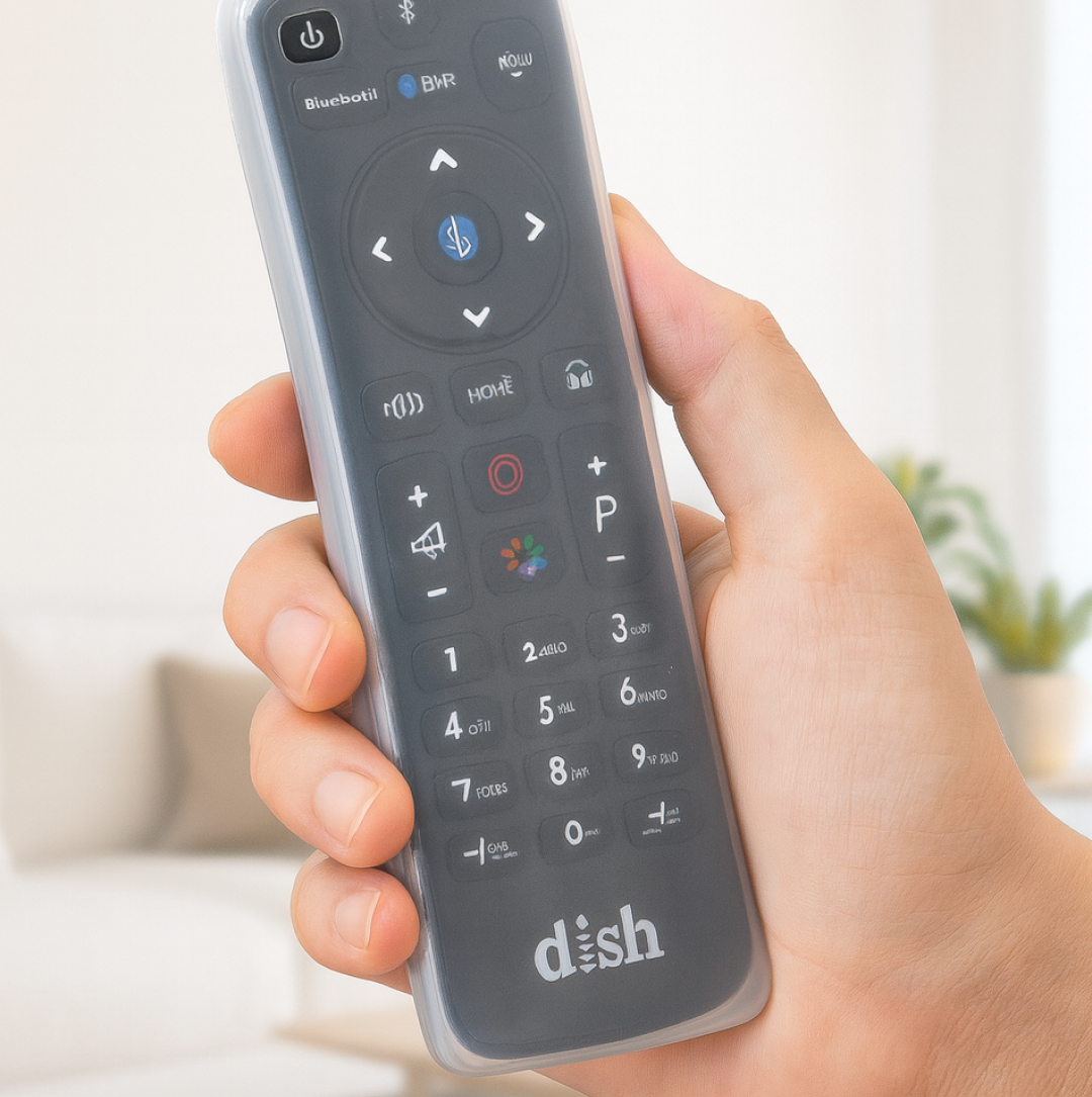 Protective Cover for DISH TV SET TOP Box Remote Control Pouch Cover Holder (Small) Your Brand