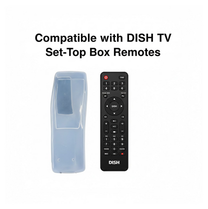 Protective Cover for DISH TV SET TOP Box Remote Control Pouch Cover Holder (Small) Your Brand