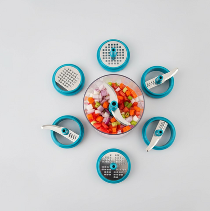 Ganesh Master Chopper with 5 Stainless Steel Blades, XL Large Jumbo Chopper (900 Ml) Your Brand