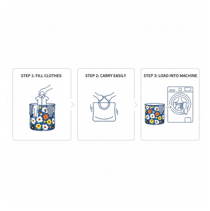 Canvas Laundry Bag, Toy Storage, Laundry Storage Your Brand