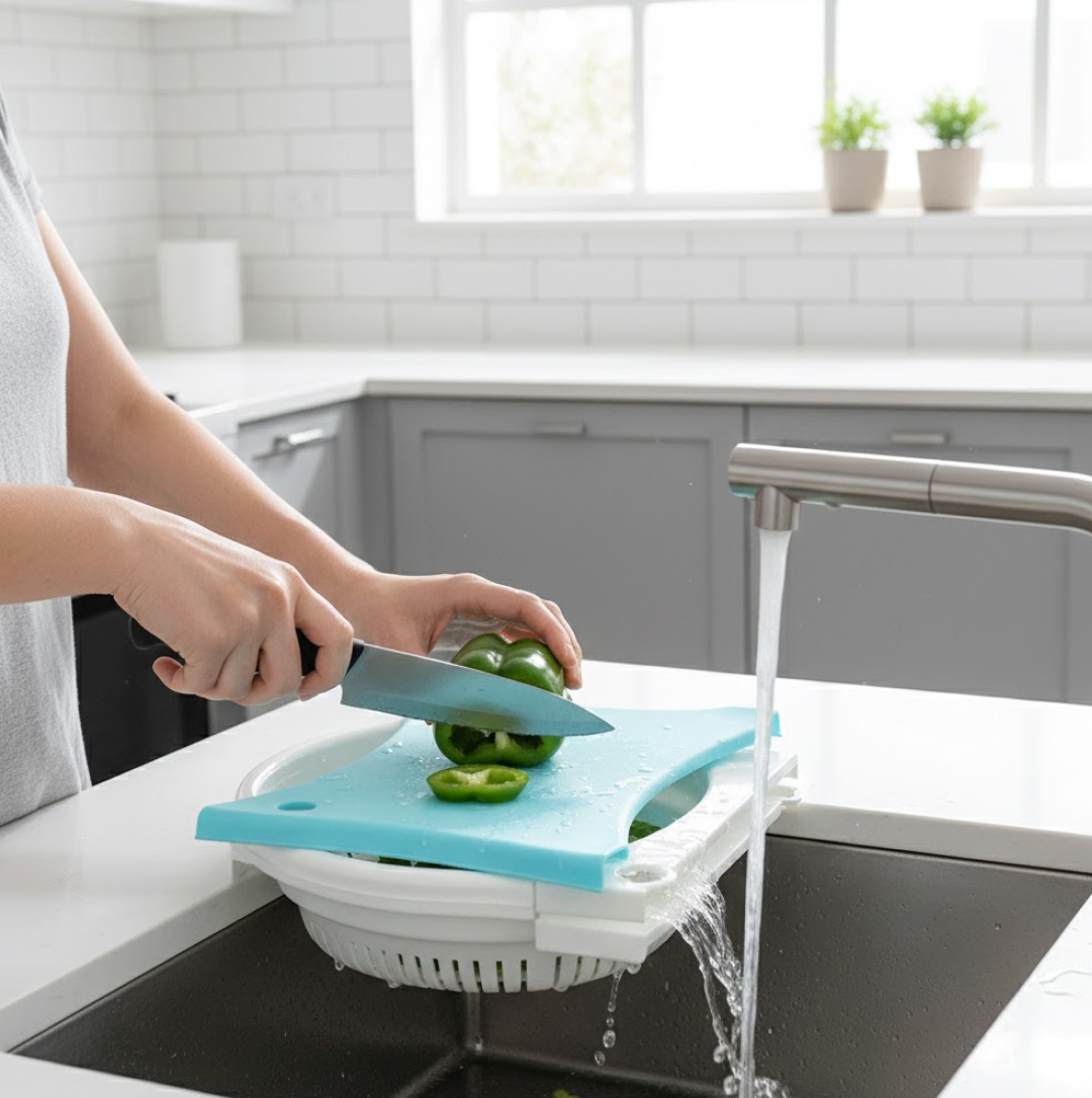 Adjustable Cut N Wash used in all kinds of household and kitchen Your Brand