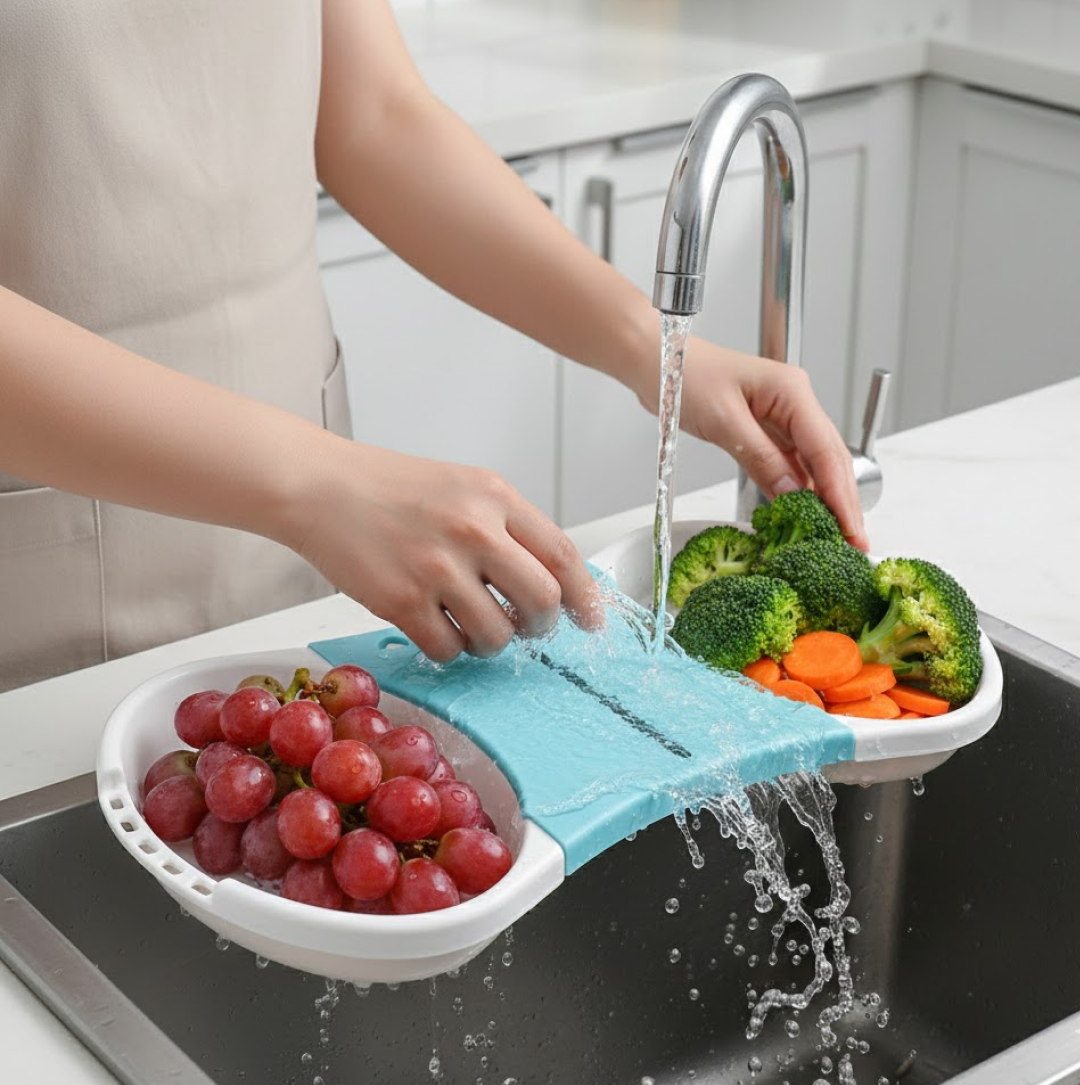 Adjustable Cut N Wash used in all kinds of household and kitchen Your Brand