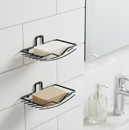 Wall Mount 2-Piece Soap Rack – Versatile Holder for Bathrooms & Homes Your Brand